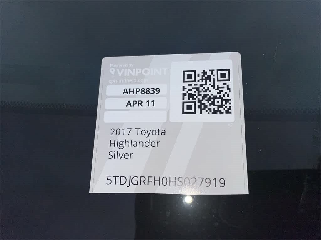 2017 Toyota Highlander Hybrid XLE